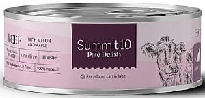 Hrana umeda pentru pisici Summit 10 Adult cat beef with melon and apple 85g