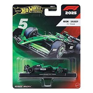 Masina jucarie Hot Wheels Echipa Kick Sauber Nr.5 (JKD89)