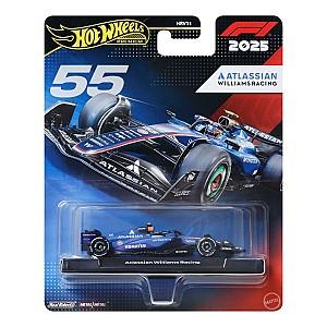 Masina jucarie Hot Wheels Premium Formula 1 Atlassian Williams Racing (JKD85)