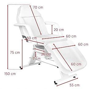 Fotoliu Activeshop Basic 202 White