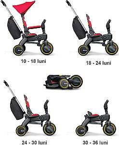 Tricicleta copii Doona Liki Trike S3 Flame Red