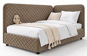 Pat copii Aurus Sabrina 90x200 Maro