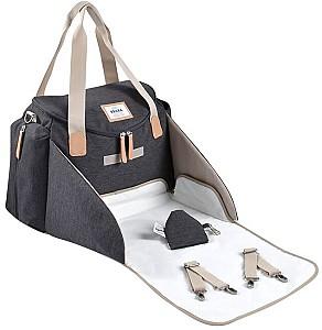 Genta pentru mamici Beaba Sydney II Dark Heather Grey