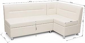 Coltar bucatarie LIVO Mobili Uno White