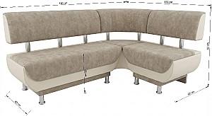 Coltar bucatarie LIVO Mobili Retro Beige