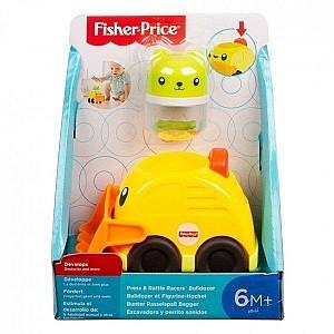 Jucarie bebelus Fisher  price Animalute in masini (as).