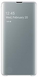 Husa pentru telefon Samsung Original Galaxy S10E Clear view cover White (127783)