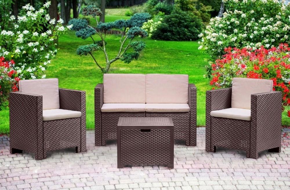 Set mobila de gradina BICA Colorado 2 (Brown)