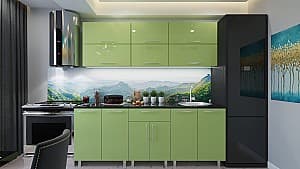 Set bucatarie PS Modern (High Gloss) 2m Green
