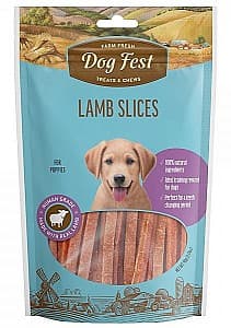 Snackuri pentru câini Dog Fest Lamb slices 90g