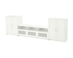 Living IKEA Brimnes White 336x41x95 cm