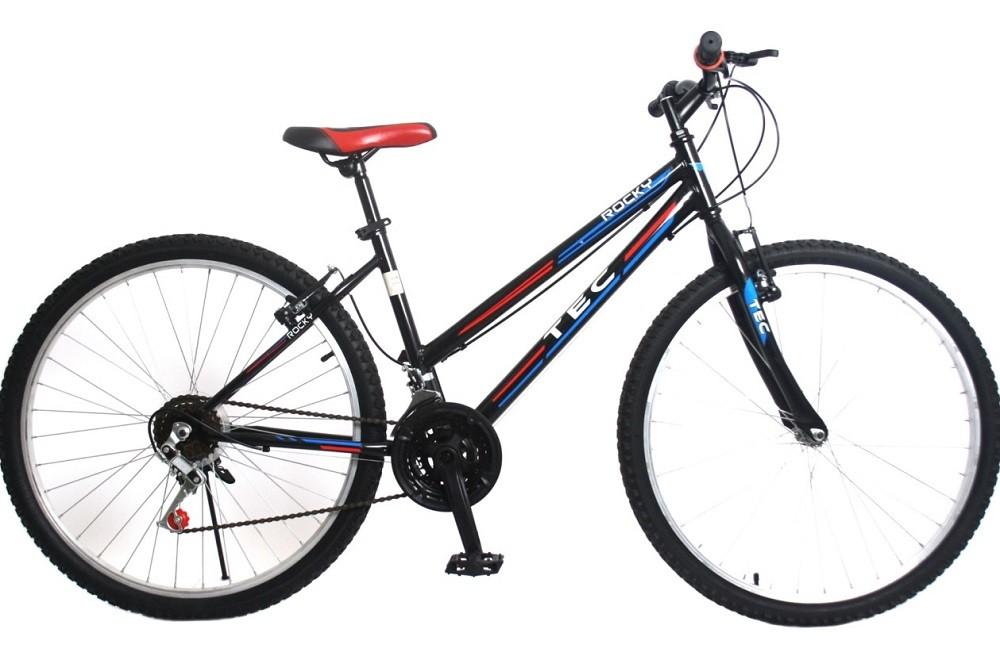 Bicicleta de munte Belderia Tec Rocky 24 Black/Red