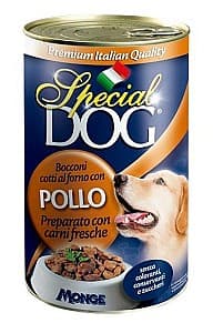 Hrană umedă pentru câini Special Dog Can Chunks with chicken 1275gr