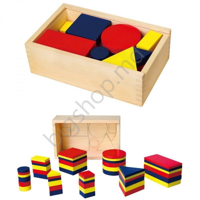 Jucarie interactiva VIGA 100pcs Colorful Block Set
