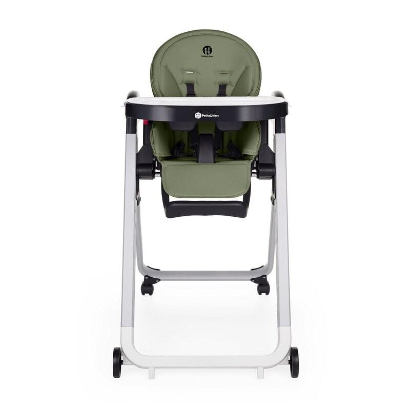 Scaun reglabil pe inaltime de masa Petite&Mars Tasty Mature Olive