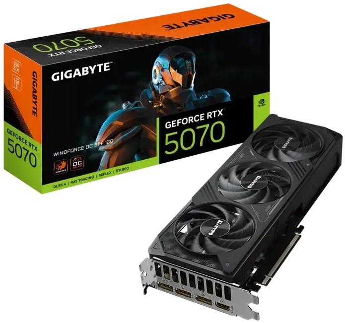 Видеокарта Gigabyte GV-N5070WF3OC-12GD