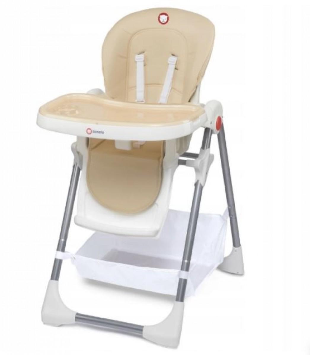 Scaun de masa simplu Lionelo Linn Plus Beige