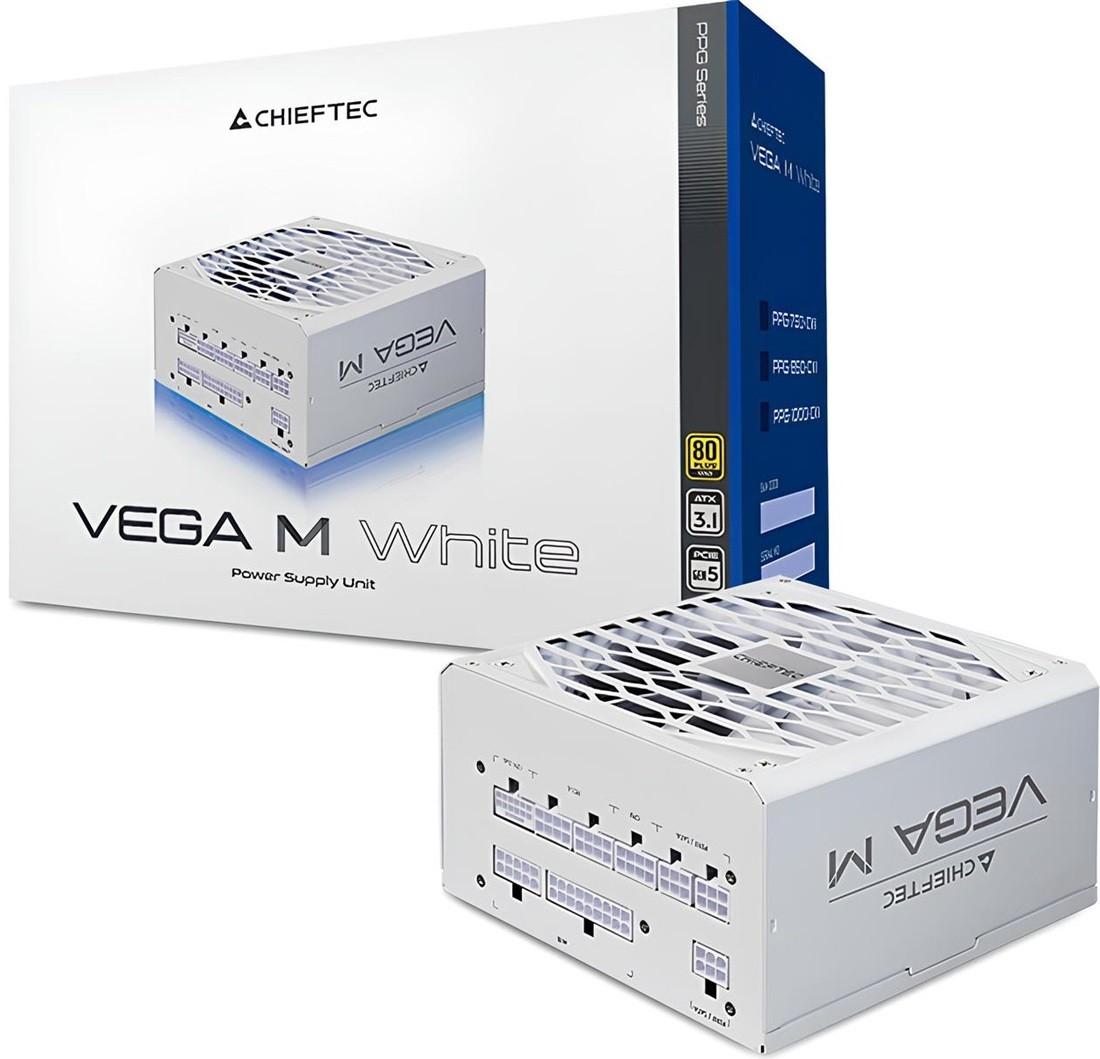 Блок питания CHIEFTEC VEGA M White (PPG-1000-CW)