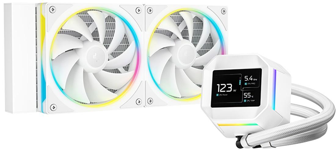 Cooler procesor DEEPCOOL LM240 WH