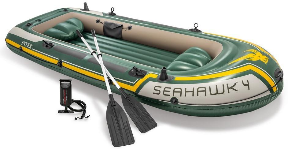 Лодка Intex Seahawk 4 (68351)