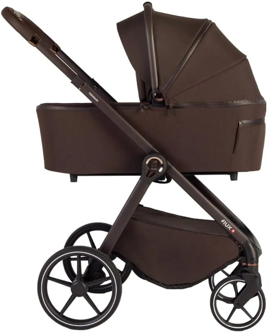 Коляска 2 в 1 Dada Prams Flux Premium Chocolate