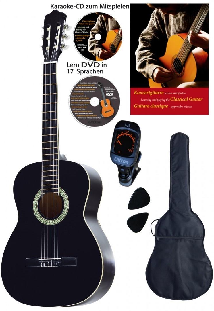 Классическая гитара Clifton Valesca 39 4/4 Black Set