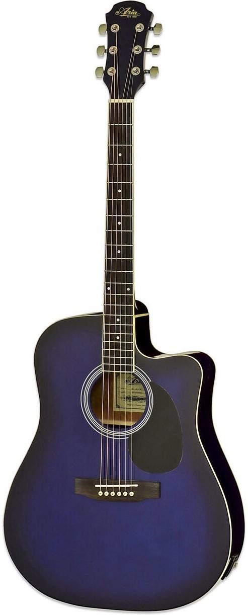 Электро-акустическая гитара Aria AWN-15CE BLS