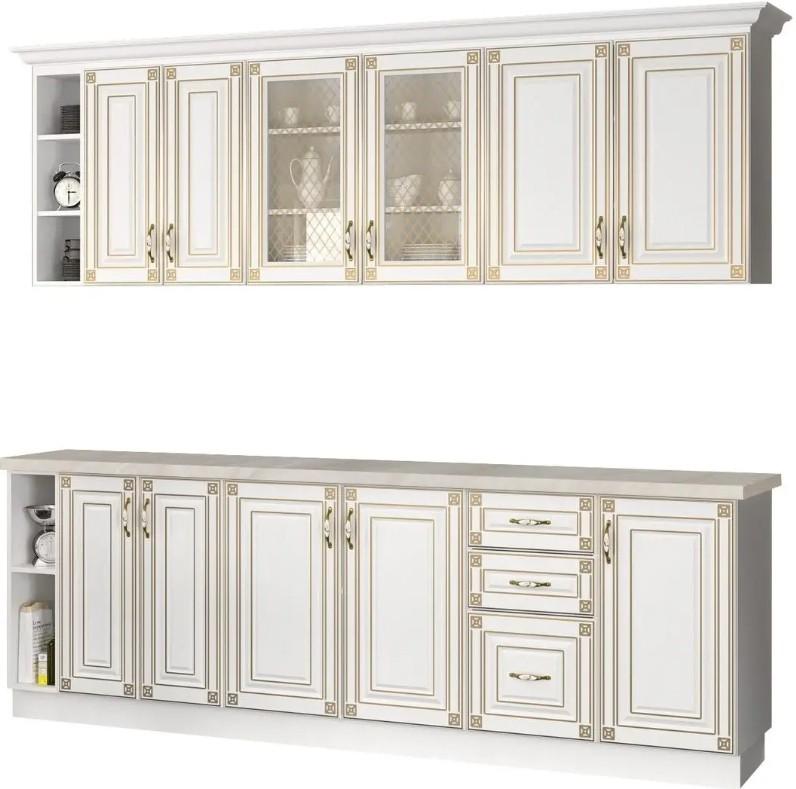 Кухонный гарнитур Marcel Imperia MS 2.4m White